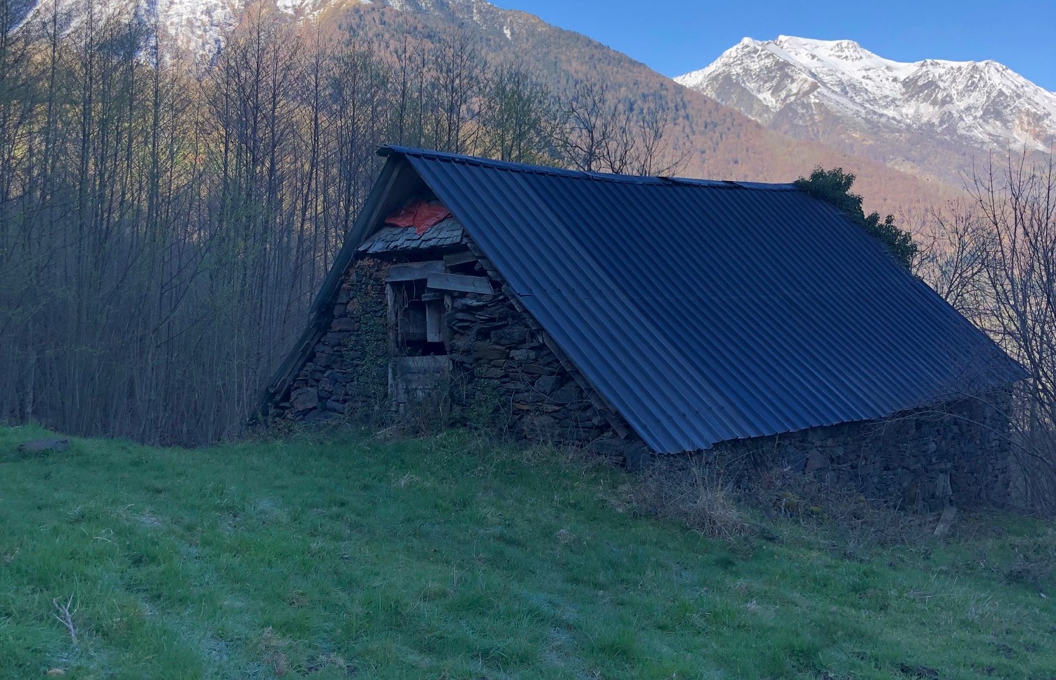 Reconstruction d’une grange foraine dans les Hautes-Pyrénées